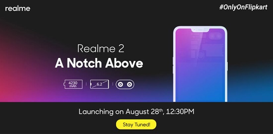 India Desire : RealMe 2 Flipkart Starting Price @Rs 9499: Buy Now On Open Sale, Specifications & Buy Online In India
